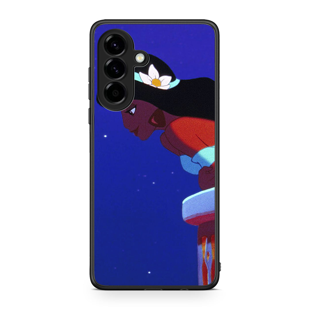 Samsung Galaxy A56 Alladin And Jasmine Love 2 θήκη από τη Smartfits με σχέδιο στο πίσω μέρος και μαύρο περίβλημα | Smartphone case with colorful back and black bezels by Smartfits