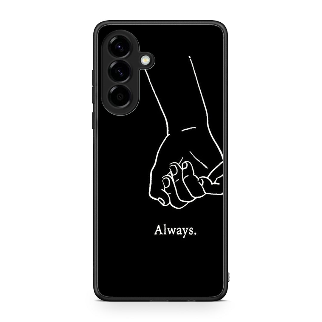 Samsung Galaxy A56 Always & Forever 1 Θήκη Αγίου Βαλεντίνου από τη Smartfits με σχέδιο στο πίσω μέρος και μαύρο περίβλημα | Smartphone case with colorful back and black bezels by Smartfits