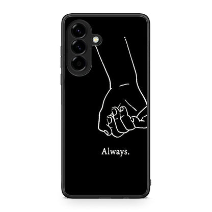 Samsung Galaxy A56 Always & Forever 1 Θήκη Αγίου Βαλεντίνου από τη Smartfits με σχέδιο στο πίσω μέρος και μαύρο περίβλημα | Smartphone case with colorful back and black bezels by Smartfits