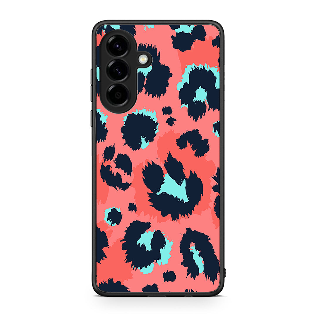 22 - Samsung Galaxy A56 Pink Leopard Animal case, cover, bumper