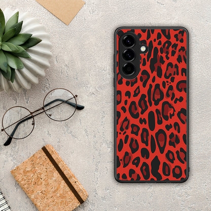 Animal Red Leopard - Samsung Galaxy A56 θήκη