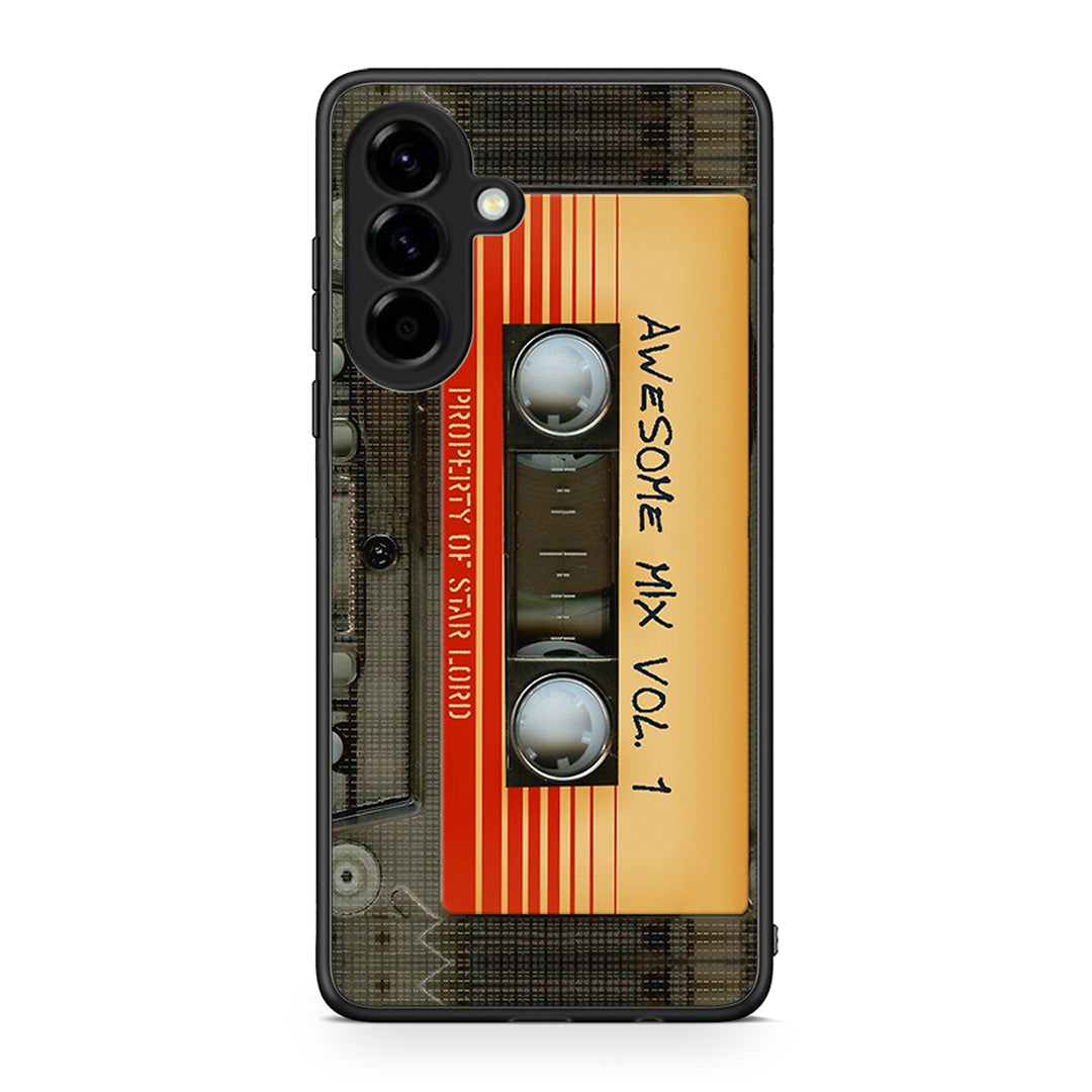 Samsung Galaxy A56 Awesome Mix θήκη από τη Smartfits με σχέδιο στο πίσω μέρος και μαύρο περίβλημα | Smartphone case with colorful back and black bezels by Smartfits