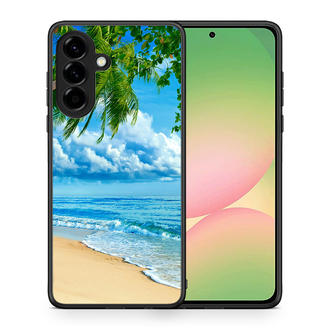 Θήκη Samsung Galaxy A56 Beautiful Beach από τη Smartfits με σχέδιο στο πίσω μέρος και μαύρο περίβλημα | Samsung Galaxy A56 Beautiful Beach case with colorful back and black bezels