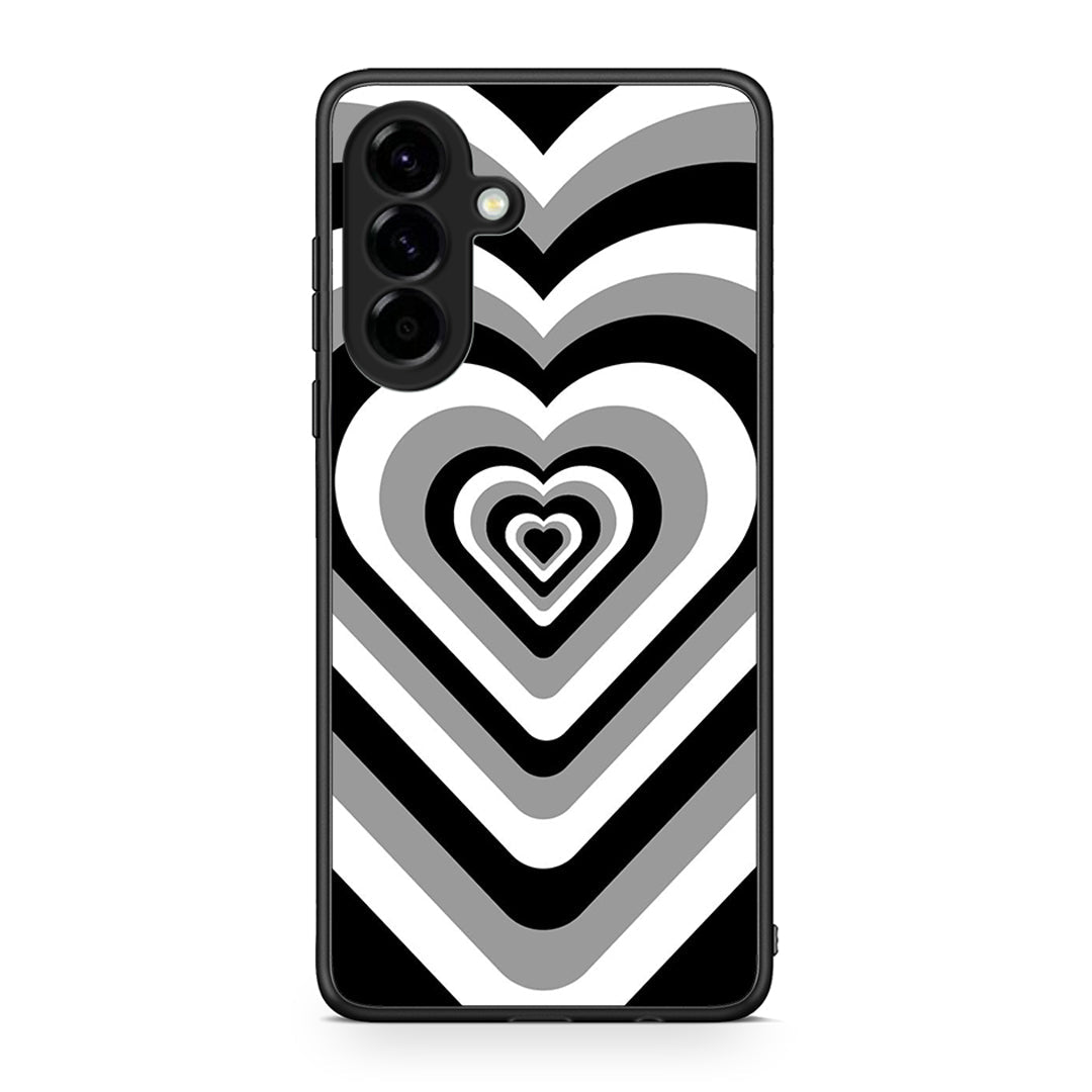 Samsung Galaxy A56 Black Hearts θήκη από τη Smartfits με σχέδιο στο πίσω μέρος και μαύρο περίβλημα | Smartphone case with colorful back and black bezels by Smartfits