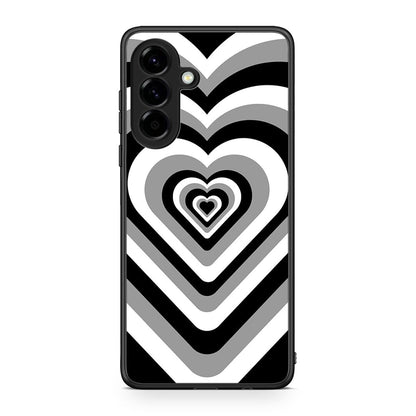 Samsung Galaxy A56 Black Hearts θήκη από τη Smartfits με σχέδιο στο πίσω μέρος και μαύρο περίβλημα | Smartphone case with colorful back and black bezels by Smartfits