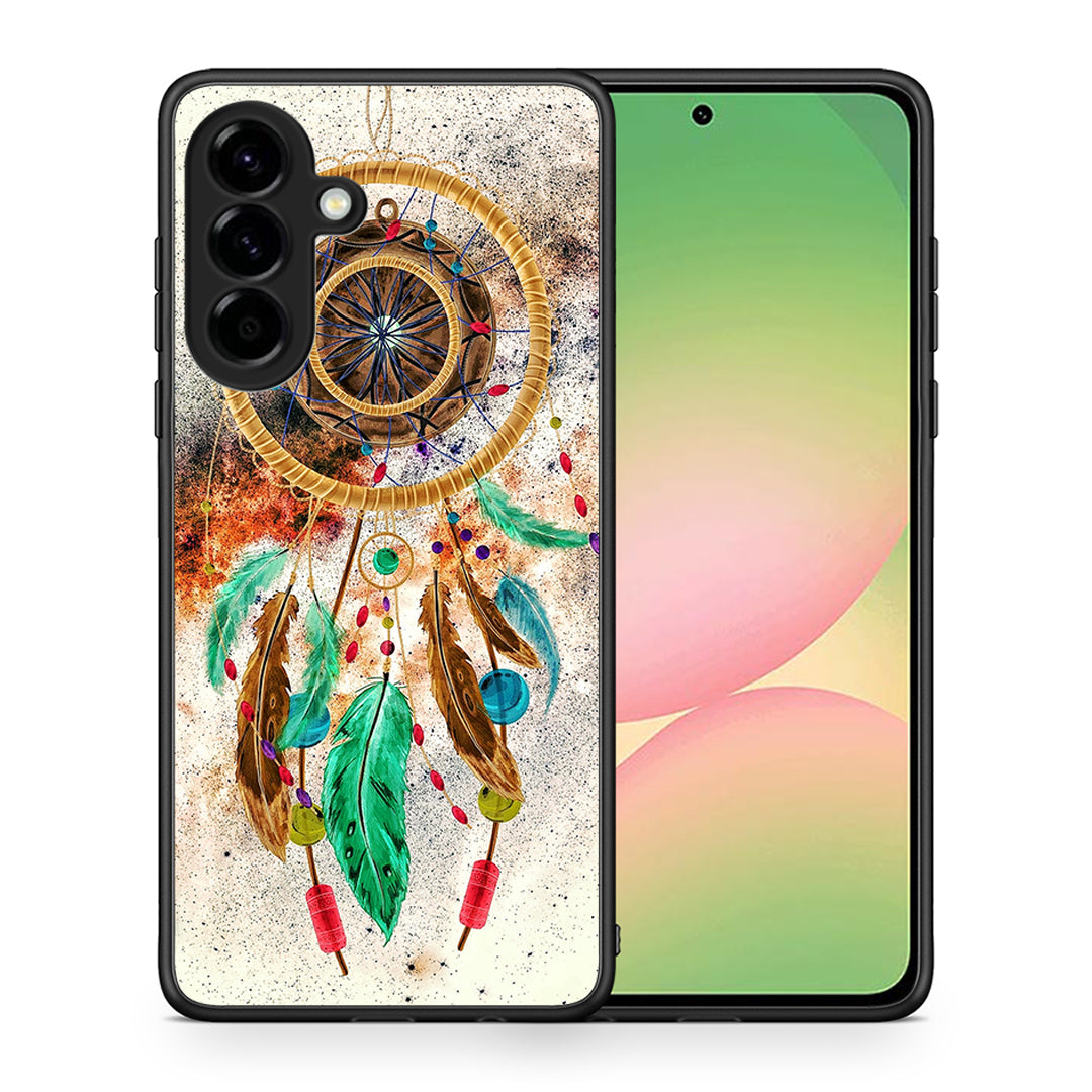 Θήκη Samsung Galaxy A56 DreamCatcher Boho από τη Smartfits με σχέδιο στο πίσω μέρος και μαύρο περίβλημα | Samsung Galaxy A56 DreamCatcher Boho case with colorful back and black bezels