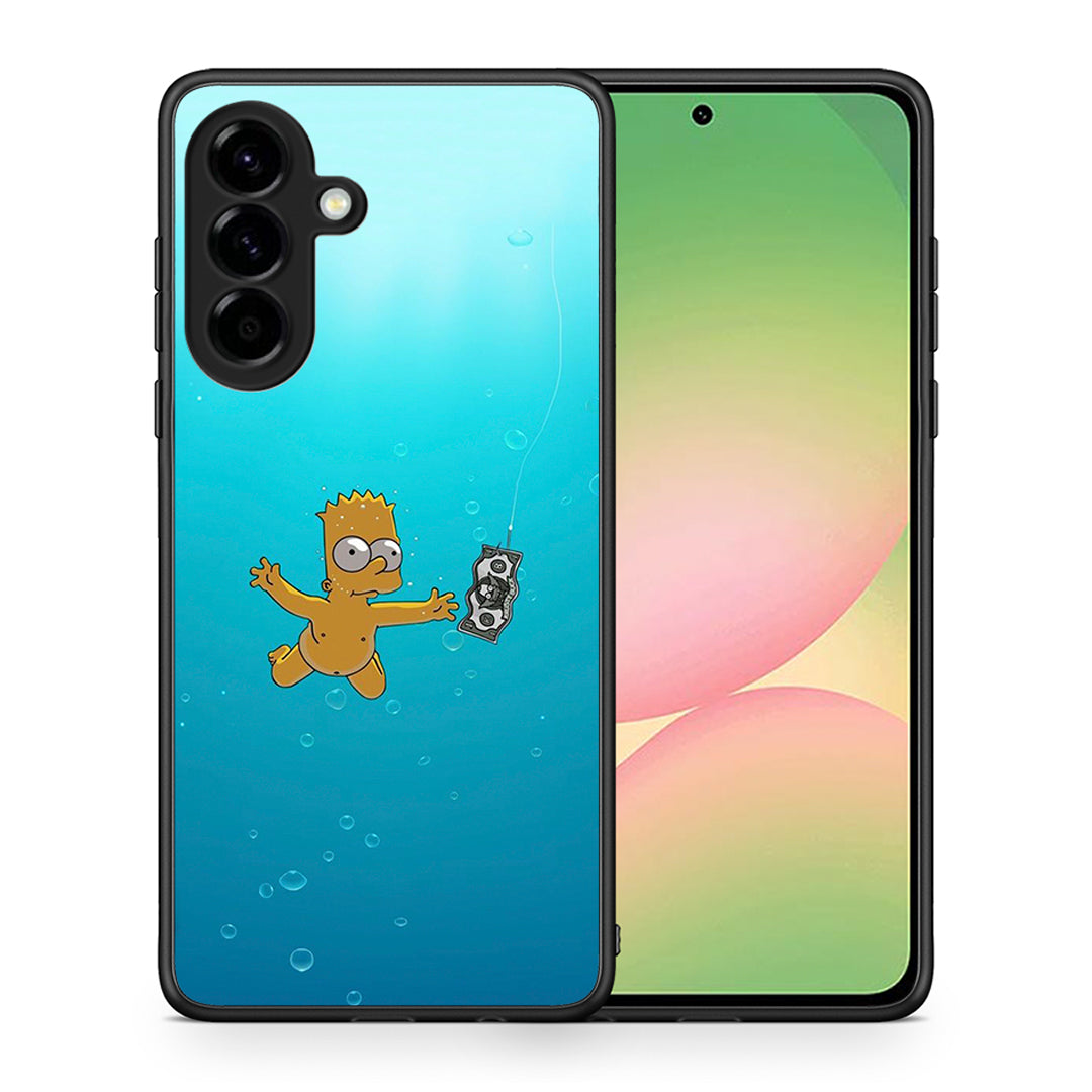 Θήκη Samsung Galaxy A56 Chasing Money από τη Smartfits με σχέδιο στο πίσω μέρος και μαύρο περίβλημα | Samsung Galaxy A56 Chasing Money case with colorful back and black bezels