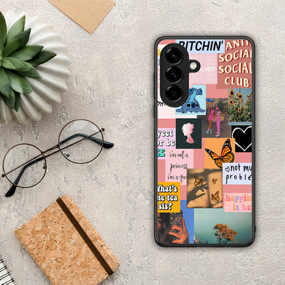 Collage Bitchin - Samsung Galaxy A56 θήκη