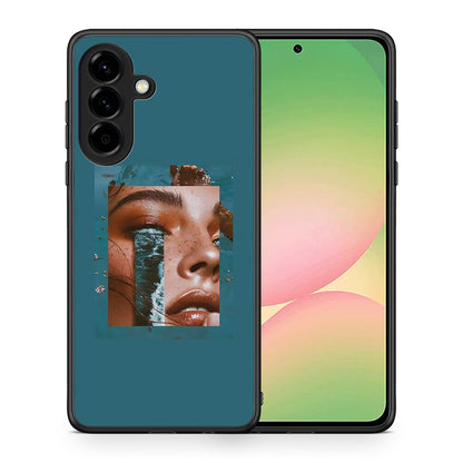 Θήκη Samsung Galaxy A56 Cry An Ocean από τη Smartfits με σχέδιο στο πίσω μέρος και μαύρο περίβλημα | Samsung Galaxy A56 Cry An Ocean case with colorful back and black bezels