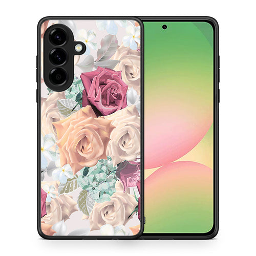 Θήκη Samsung Galaxy A56 Bouquet Floral από τη Smartfits με σχέδιο στο πίσω μέρος και μαύρο περίβλημα | Samsung Galaxy A56 Bouquet Floral case with colorful back and black bezels