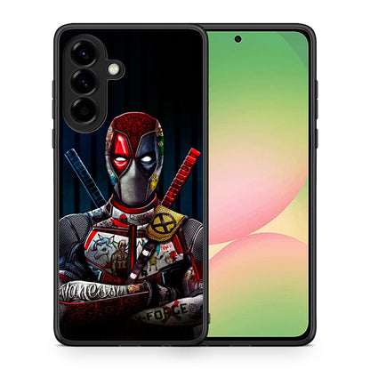 Θήκη Samsung Galaxy A56 Funny Guy από τη Smartfits με σχέδιο στο πίσω μέρος και μαύρο περίβλημα | Samsung Galaxy A56 Funny Guy case with colorful back and black bezels