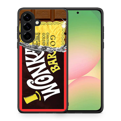 Θήκη Samsung Galaxy A56 Golden Ticket από τη Smartfits με σχέδιο στο πίσω μέρος και μαύρο περίβλημα | Samsung Galaxy A56 Golden Ticket case with colorful back and black bezels