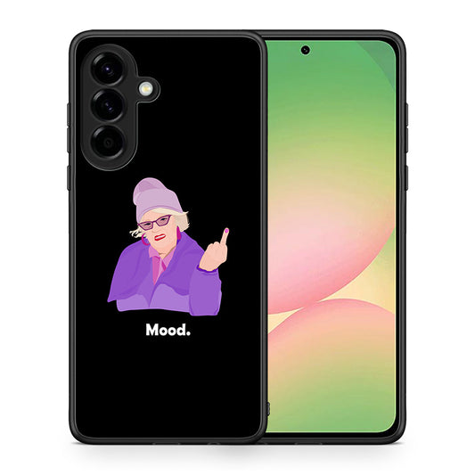 Θήκη Samsung Galaxy A56 Grandma Mood Black από τη Smartfits με σχέδιο στο πίσω μέρος και μαύρο περίβλημα | Samsung Galaxy A56 Grandma Mood Black case with colorful back and black bezels