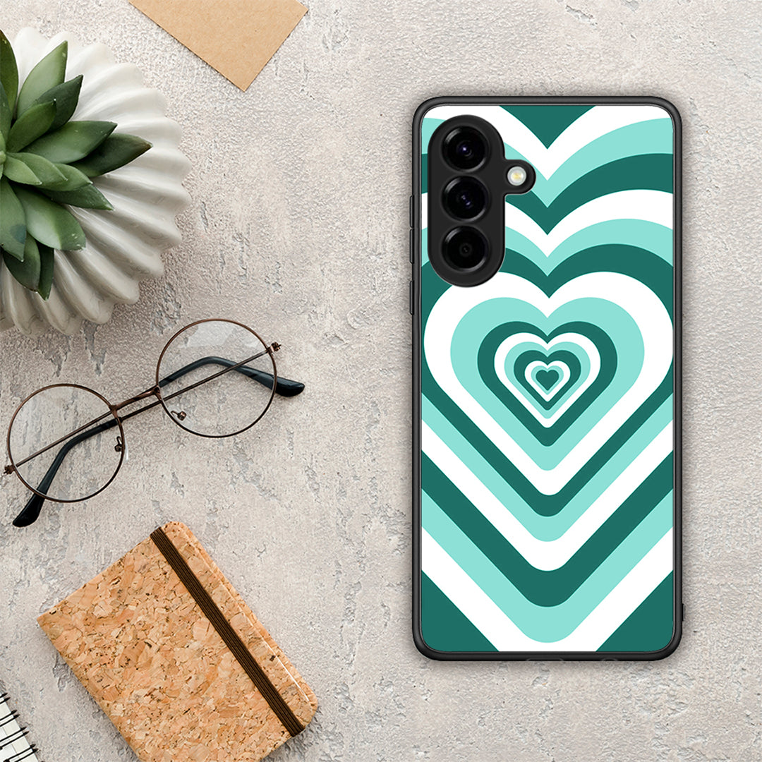 Green Hearts - Samsung Galaxy A56 θήκη