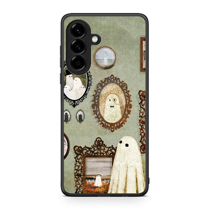 Samsung Galaxy A56 Halloween Ghost Season Θήκη από τη Smartfits με σχέδιο στο πίσω μέρος και μαύρο περίβλημα | Smartphone case with colorful back and black bezels by Smartfits