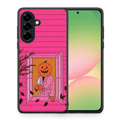 Halloween Pumpkin Lady - Samsung Galaxy A56 θήκη