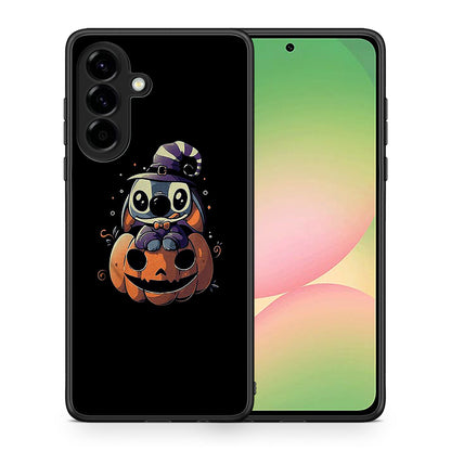 Θήκη Samsung Galaxy A56 Halloween Stitch από τη Smartfits με σχέδιο στο πίσω μέρος και μαύρο περίβλημα | Samsung Galaxy A56 Halloween Stitch case with colorful back and black bezels