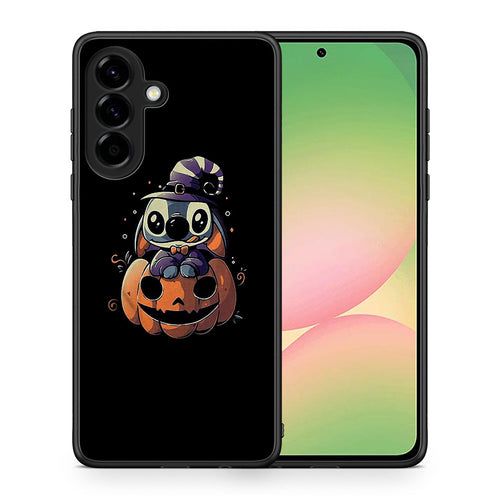 Θήκη Samsung Galaxy A56 Halloween Stitch από τη Smartfits με σχέδιο στο πίσω μέρος και μαύρο περίβλημα | Samsung Galaxy A56 Halloween Stitch case with colorful back and black bezels