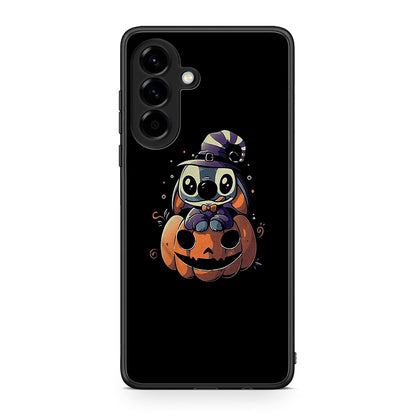 Samsung Galaxy A56 Halloween Stitch θήκη από τη Smartfits με σχέδιο στο πίσω μέρος και μαύρο περίβλημα | Smartphone case with colorful back and black bezels by Smartfits