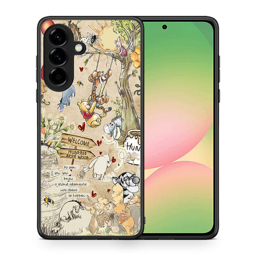 Θήκη Samsung Galaxy A56 Happy Friends από τη Smartfits με σχέδιο στο πίσω μέρος και μαύρο περίβλημα | Samsung Galaxy A56 Happy Friends case with colorful back and black bezels