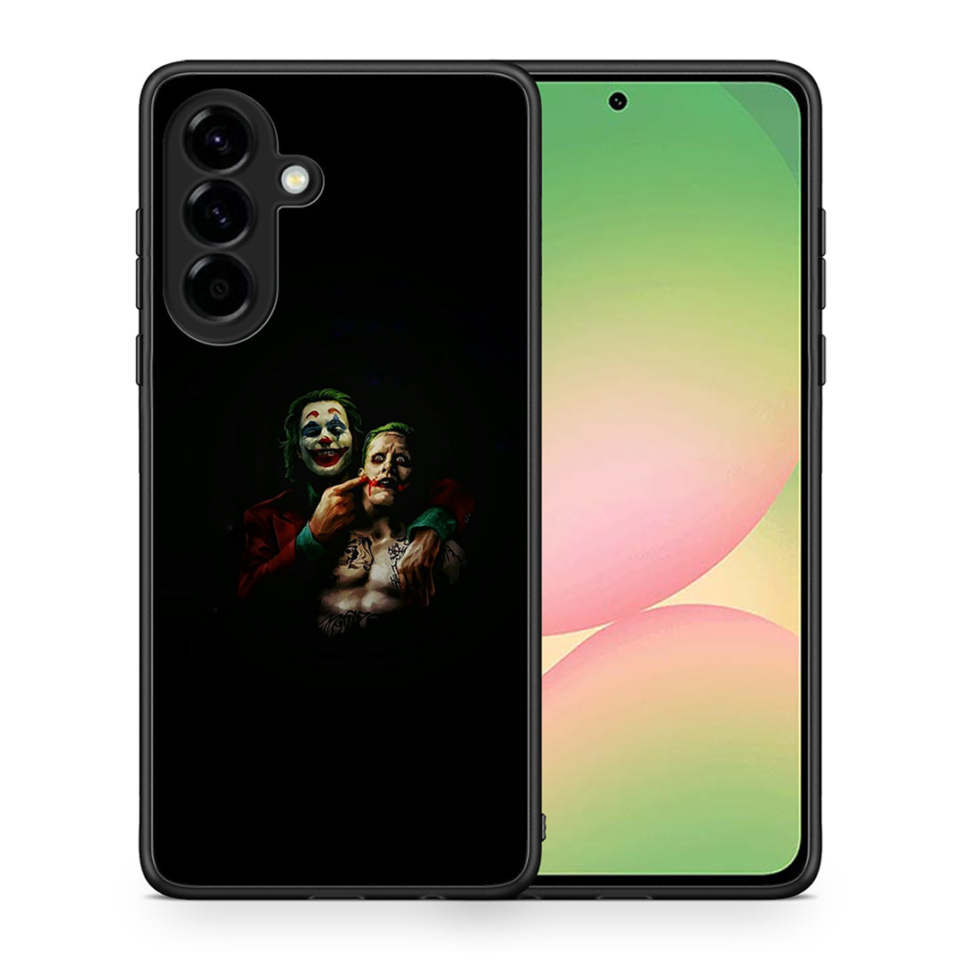 Θήκη Samsung Galaxy A56 Clown Hero από τη Smartfits με σχέδιο στο πίσω μέρος και μαύρο περίβλημα | Samsung Galaxy A56 Clown Hero case with colorful back and black bezels