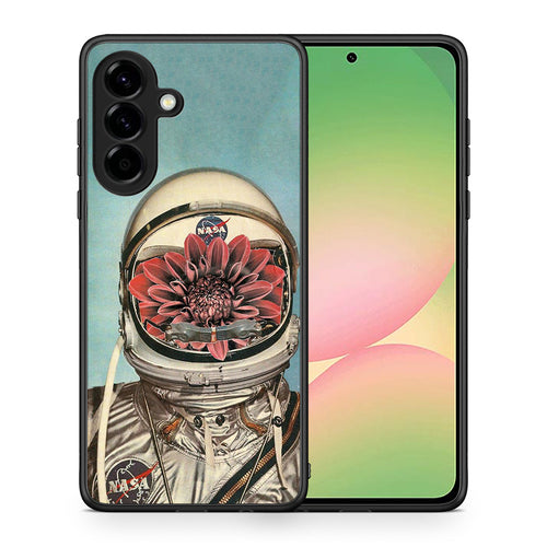 Θήκη Samsung Galaxy A56 Nasa Bloom από τη Smartfits με σχέδιο στο πίσω μέρος και μαύρο περίβλημα | Samsung Galaxy A56 Nasa Bloom case with colorful back and black bezels