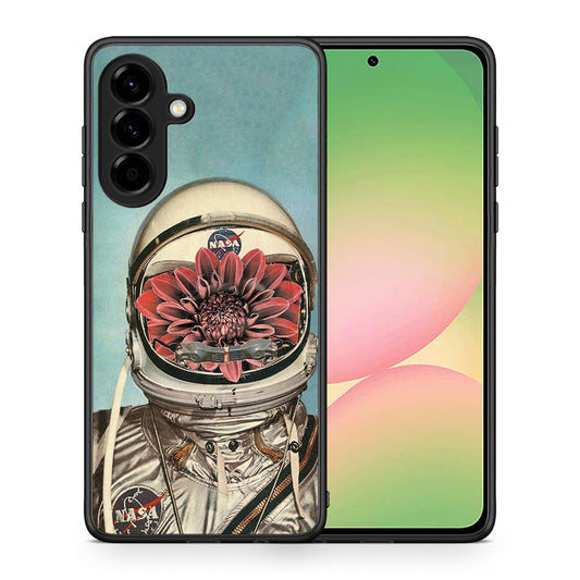 Θήκη Samsung Galaxy A56 Nasa Bloom από τη Smartfits με σχέδιο στο πίσω μέρος και μαύρο περίβλημα | Samsung Galaxy A56 Nasa Bloom case with colorful back and black bezels