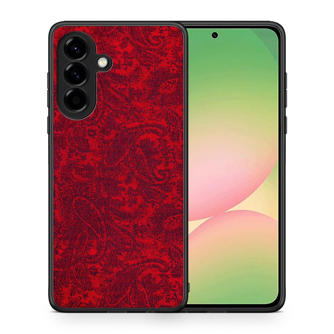 Θήκη Samsung Galaxy A56 Paisley Cashmere από τη Smartfits με σχέδιο στο πίσω μέρος και μαύρο περίβλημα | Samsung Galaxy A56 Paisley Cashmere case with colorful back and black bezels