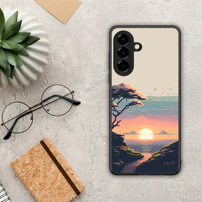 Pixel Sunset - Samsung Galaxy A56 θήκη