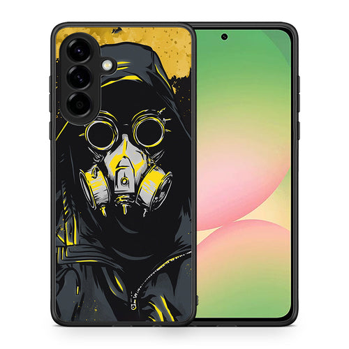 Θήκη Samsung Galaxy A56 Mask PopArt από τη Smartfits με σχέδιο στο πίσω μέρος και μαύρο περίβλημα | Samsung Galaxy A56 Mask PopArt case with colorful back and black bezels