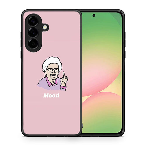 Θήκη Samsung Galaxy A56 Mood PopArt από τη Smartfits με σχέδιο στο πίσω μέρος και μαύρο περίβλημα | Samsung Galaxy A56 Mood PopArt case with colorful back and black bezels