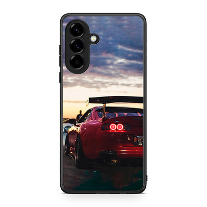 Samsung Galaxy A56 Racing Supra θήκη από τη Smartfits με σχέδιο στο πίσω μέρος και μαύρο περίβλημα | Smartphone case with colorful back and black bezels by Smartfits