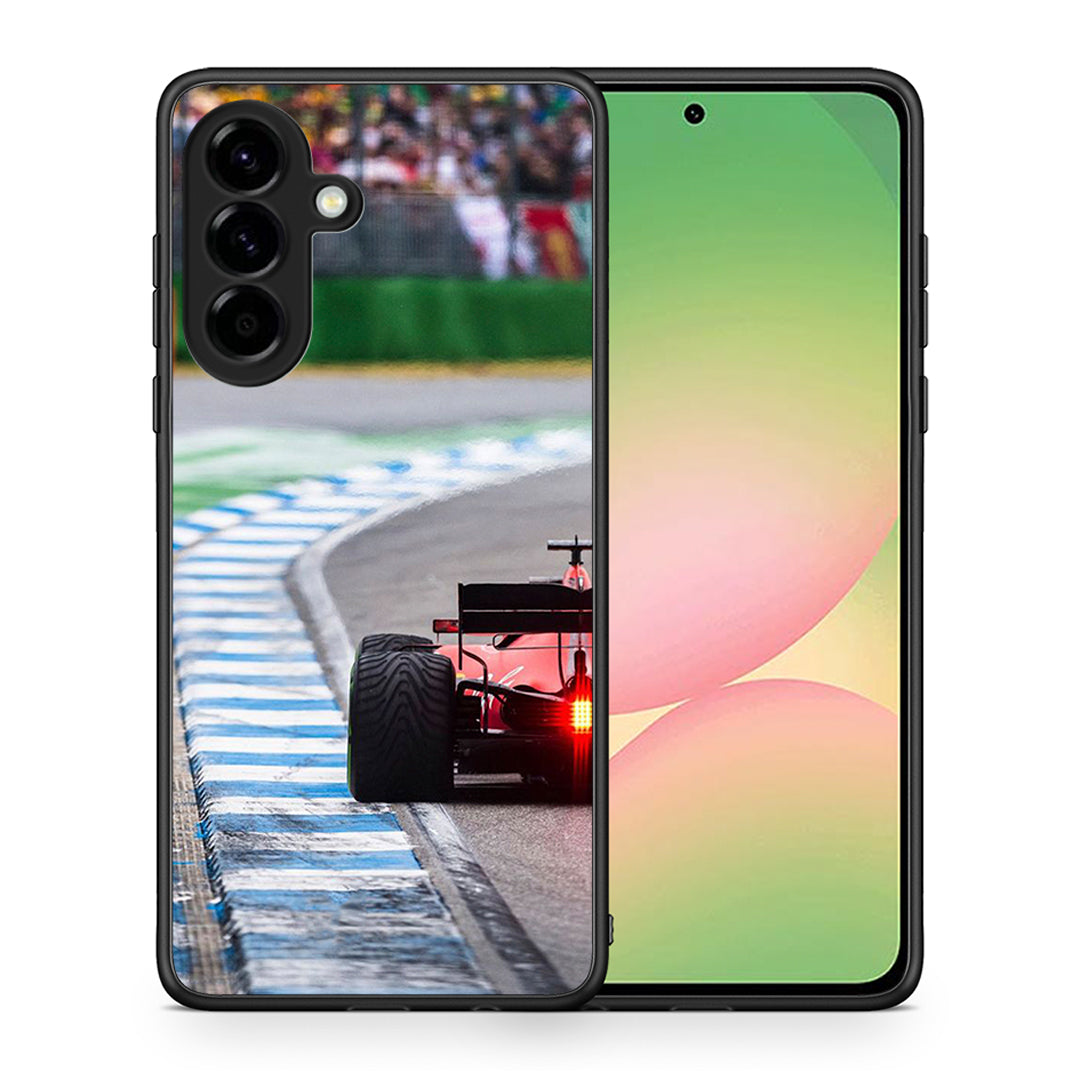 Θήκη Samsung Galaxy A56 Racing Vibes από τη Smartfits με σχέδιο στο πίσω μέρος και μαύρο περίβλημα | Samsung Galaxy A56 Racing Vibes case with colorful back and black bezels
