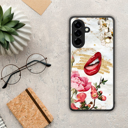 Red Lips - Samsung Galaxy A56 θήκη