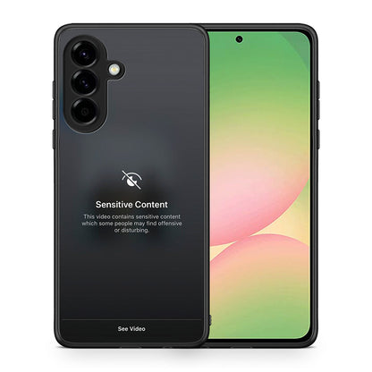 Θήκη Samsung Galaxy A56 Sensitive Content από τη Smartfits με σχέδιο στο πίσω μέρος και μαύρο περίβλημα | Samsung Galaxy A56 Sensitive Content case with colorful back and black bezels