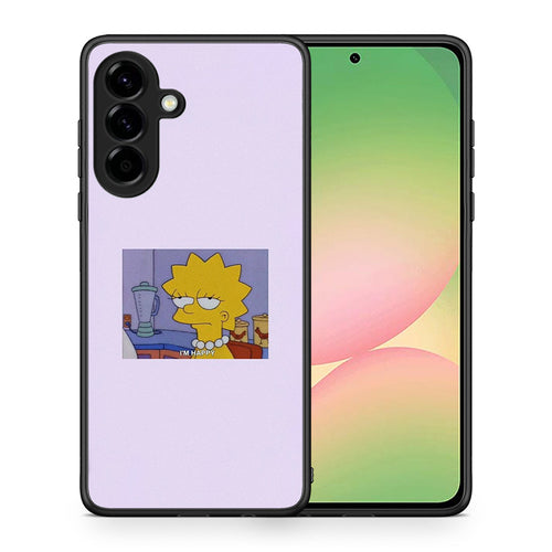 Θήκη Samsung Galaxy A56 So Happy από τη Smartfits με σχέδιο στο πίσω μέρος και μαύρο περίβλημα | Samsung Galaxy A56 So Happy case with colorful back and black bezels