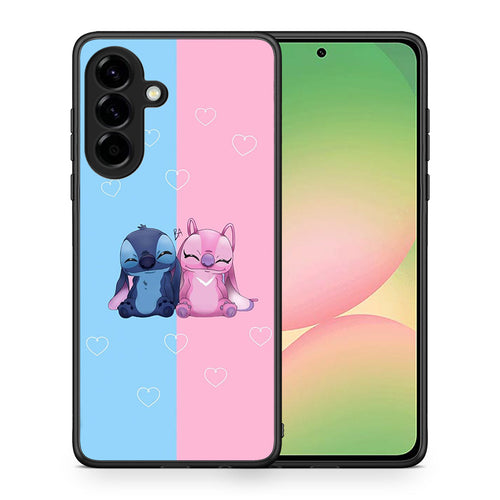 Θήκη Samsung Galaxy A56 Stitch And Angel από τη Smartfits με σχέδιο στο πίσω μέρος και μαύρο περίβλημα | Samsung Galaxy A56 Stitch And Angel case with colorful back and black bezels