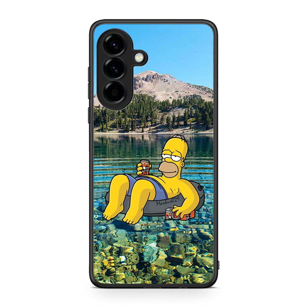Samsung Galaxy A56 Summer Happiness Θήκη από τη Smartfits με σχέδιο στο πίσω μέρος και μαύρο περίβλημα | Smartphone case with colorful back and black bezels by Smartfits