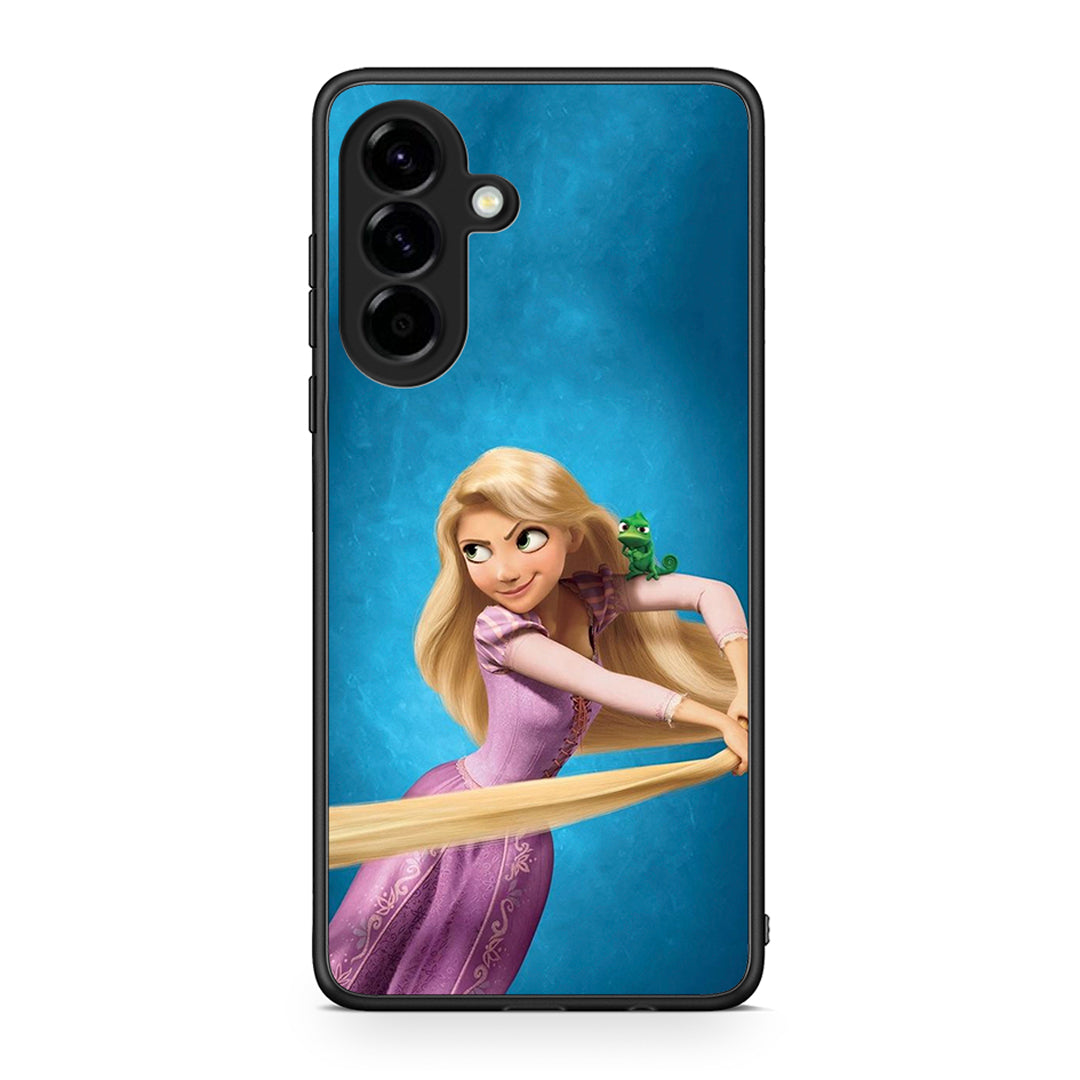 Samsung Galaxy A56 Tangled 2 Θήκη Αγίου Βαλεντίνου από τη Smartfits με σχέδιο στο πίσω μέρος και μαύρο περίβλημα | Smartphone case with colorful back and black bezels by Smartfits