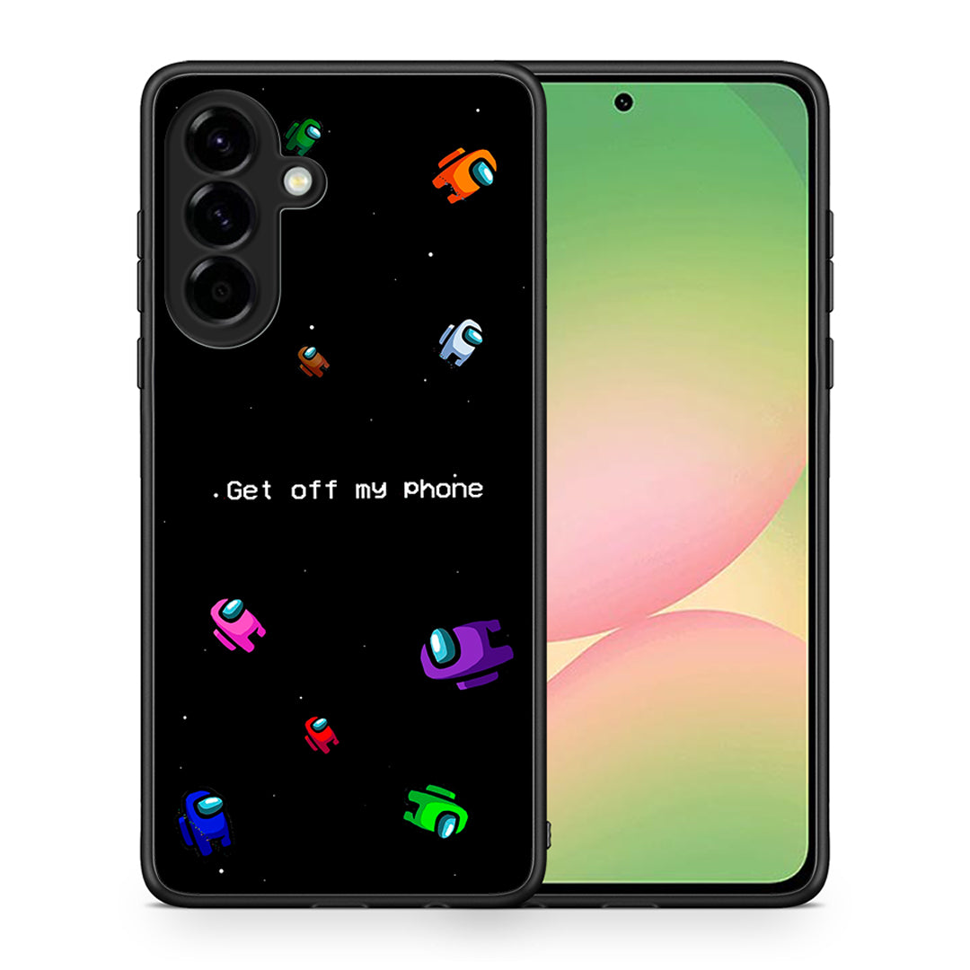 Θήκη Samsung Galaxy A56 AFK Text από τη Smartfits με σχέδιο στο πίσω μέρος και μαύρο περίβλημα | Samsung Galaxy A56 AFK Text case with colorful back and black bezels