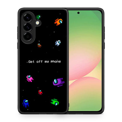 Θήκη Samsung Galaxy A56 AFK Text από τη Smartfits με σχέδιο στο πίσω μέρος και μαύρο περίβλημα | Samsung Galaxy A56 AFK Text case with colorful back and black bezels