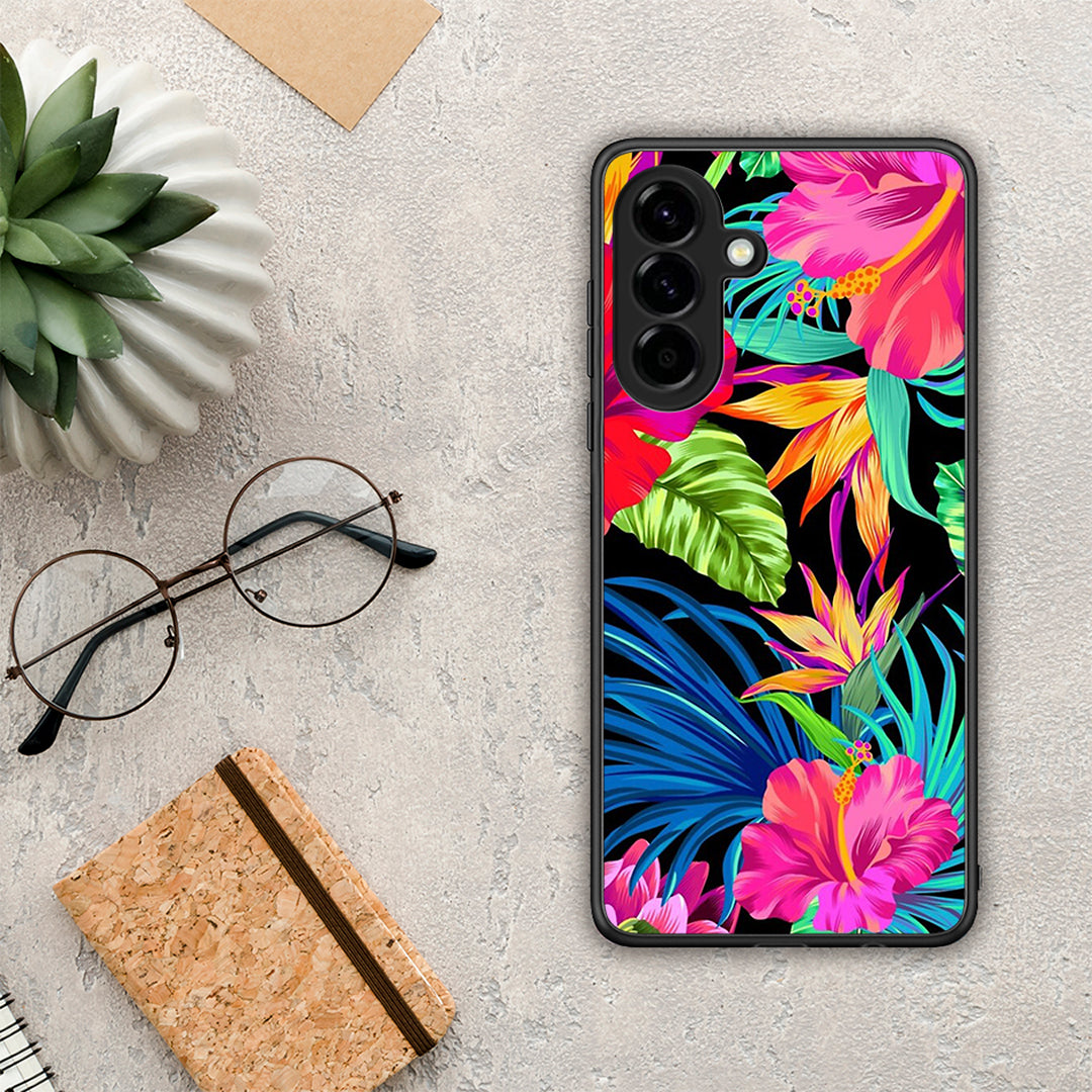Tropical Flowers - Samsung Galaxy A56 θήκη