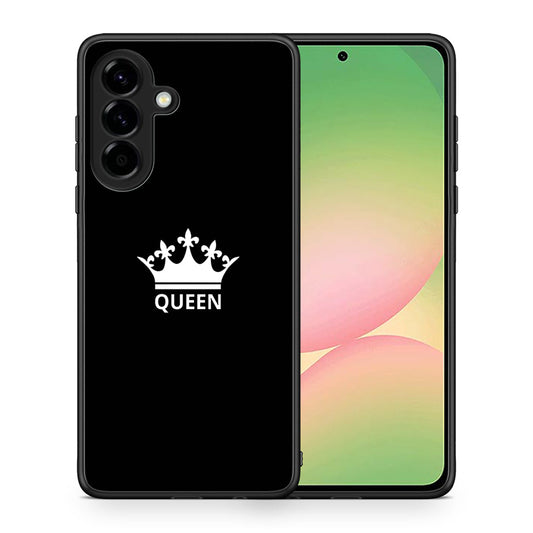 Θήκη Samsung Galaxy A56 Queen Valentine από τη Smartfits με σχέδιο στο πίσω μέρος και μαύρο περίβλημα | Samsung Galaxy A56 Queen Valentine case with colorful back and black bezels