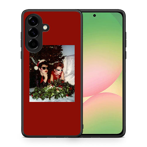 Θήκη Samsung Galaxy A56 Waiting For Xmas από τη Smartfits με σχέδιο στο πίσω μέρος και μαύρο περίβλημα | Samsung Galaxy A56 Waiting For Xmas case with colorful back and black bezels