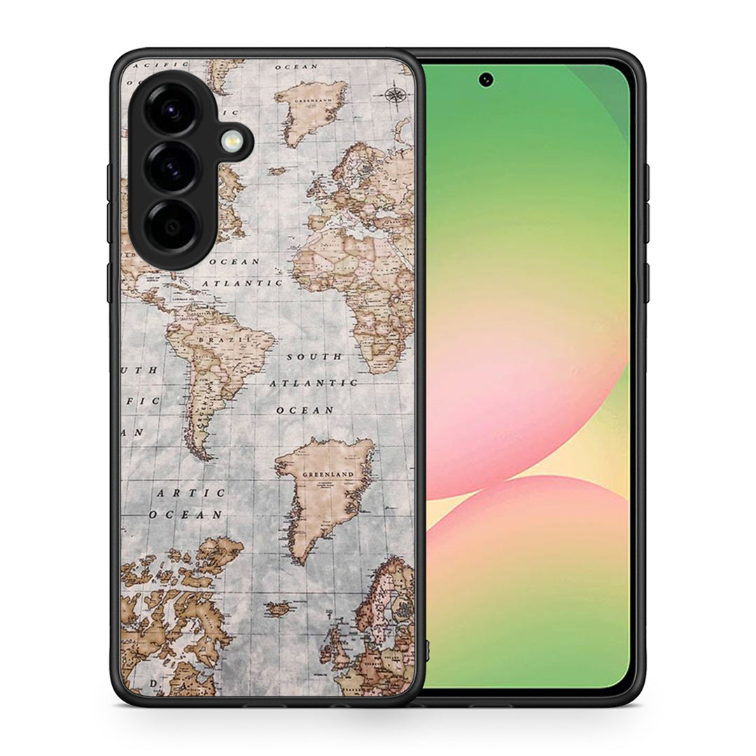 World Map - Samsung Galaxy A56 θήκη