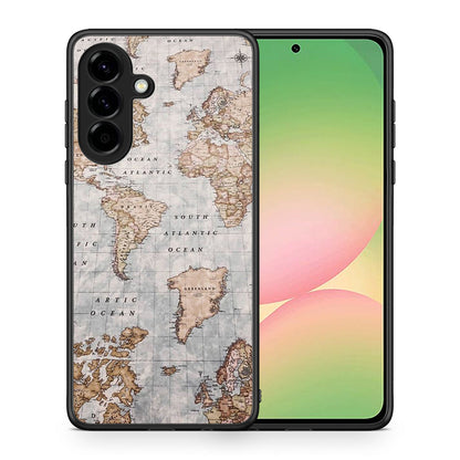 World Map - Samsung Galaxy A56 θήκη