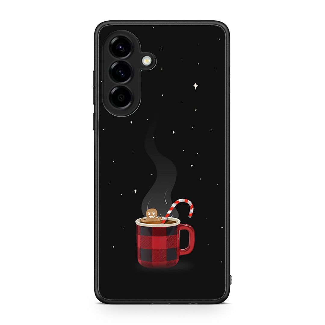 Samsung Galaxy A56 Xmas Bathing θήκη από τη Smartfits με σχέδιο στο πίσω μέρος και μαύρο περίβλημα | Smartphone case with colorful back and black bezels by Smartfits