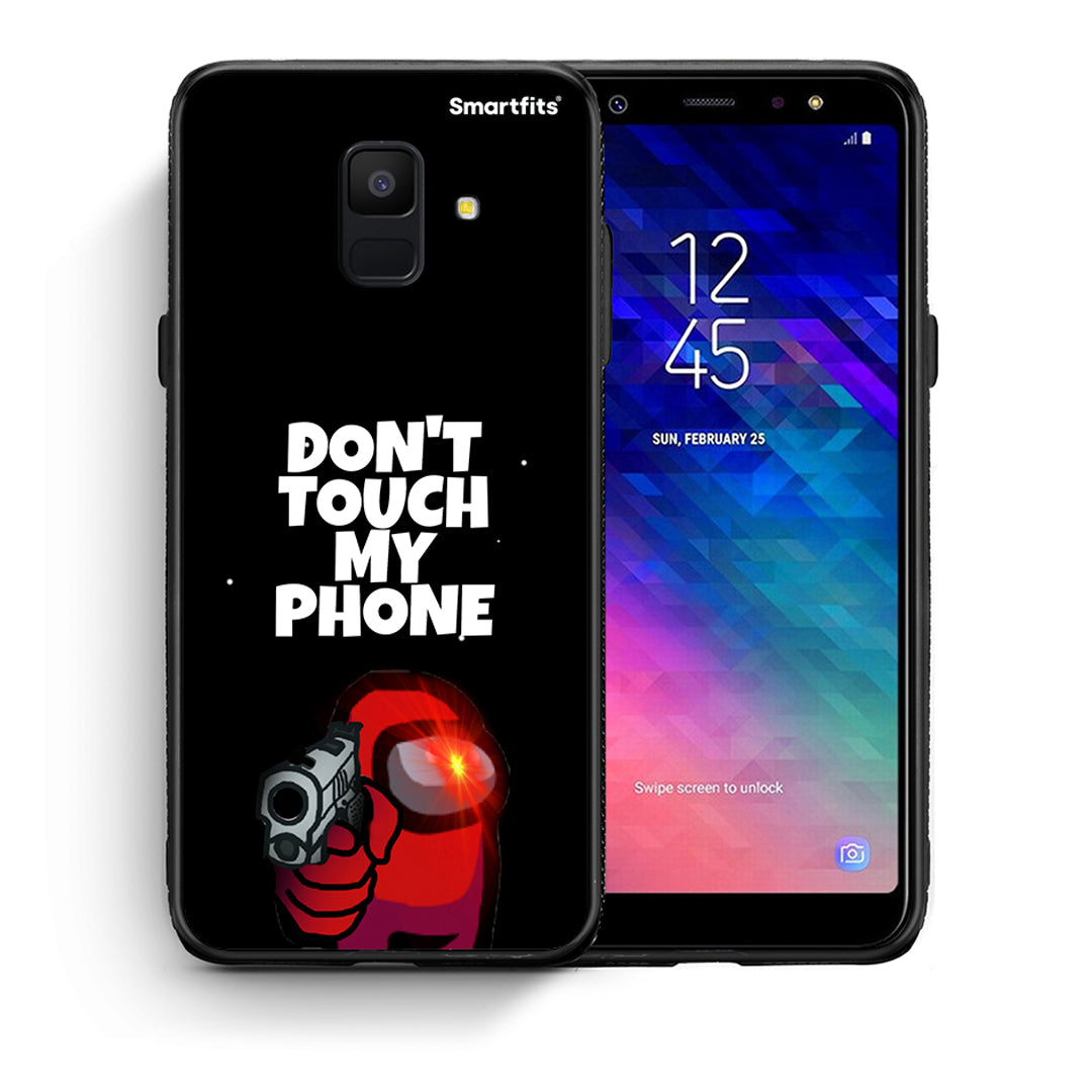 Θήκη Samsung A6 2018 My Phone από τη Smartfits με σχέδιο στο πίσω μέρος και μαύρο περίβλημα | Samsung A6 2018 My Phone case with colorful back and black bezels