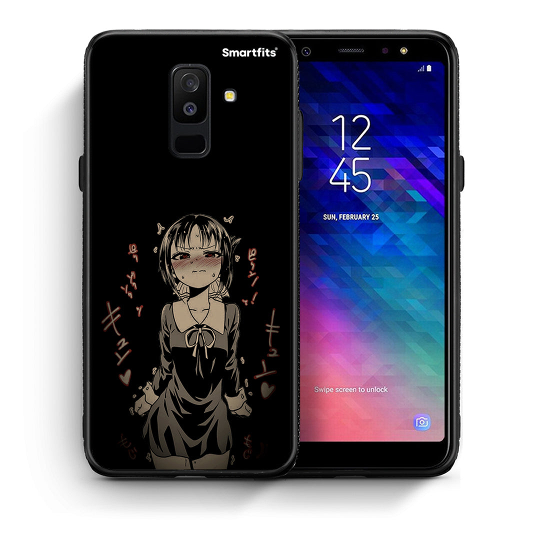 Θήκη Samsung A6+ 2018 Anime Girl από τη Smartfits με σχέδιο στο πίσω μέρος και μαύρο περίβλημα | Samsung A6+ 2018 Anime Girl case with colorful back and black bezels