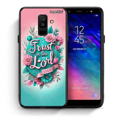 Θήκη Samsung A6+ 2018 Lord Trust από τη Smartfits με σχέδιο στο πίσω μέρος και μαύρο περίβλημα | Samsung A6+ 2018 Lord Trust case with colorful back and black bezels